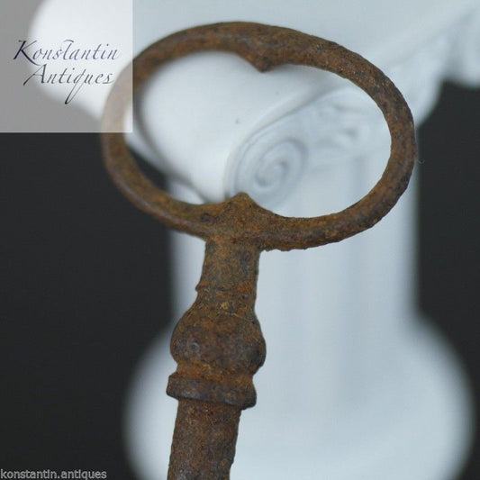 Antique rusty metal key Great British Empire