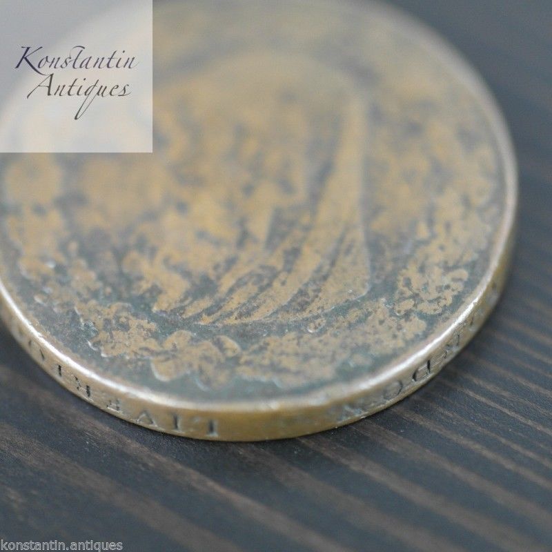 Antiguo 1787 Anglesey Penny Token Imperio Británico 18thC