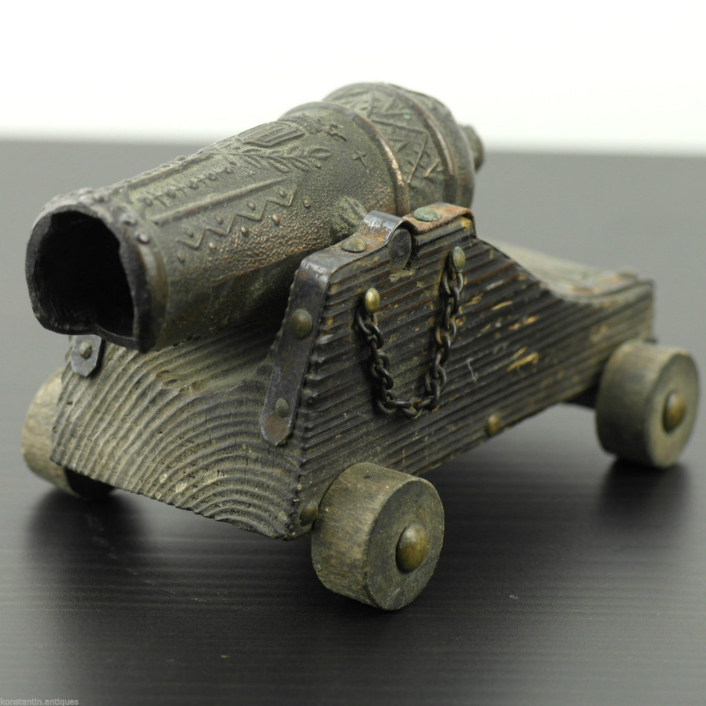 Vintage model Antique cannon statue 269.7 g Canon Marina Espanola Siglo XVI gift