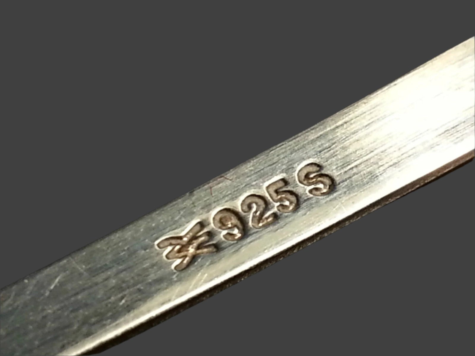 Cuchara esmaltada de plata de ley Anique Noruega de Aksel Holmes Norge