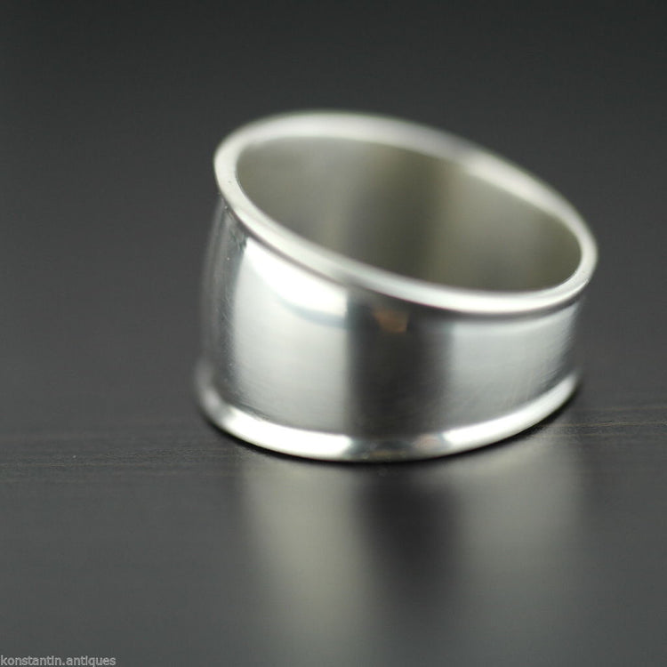 Vintage Scandinavian style sterling silver ring