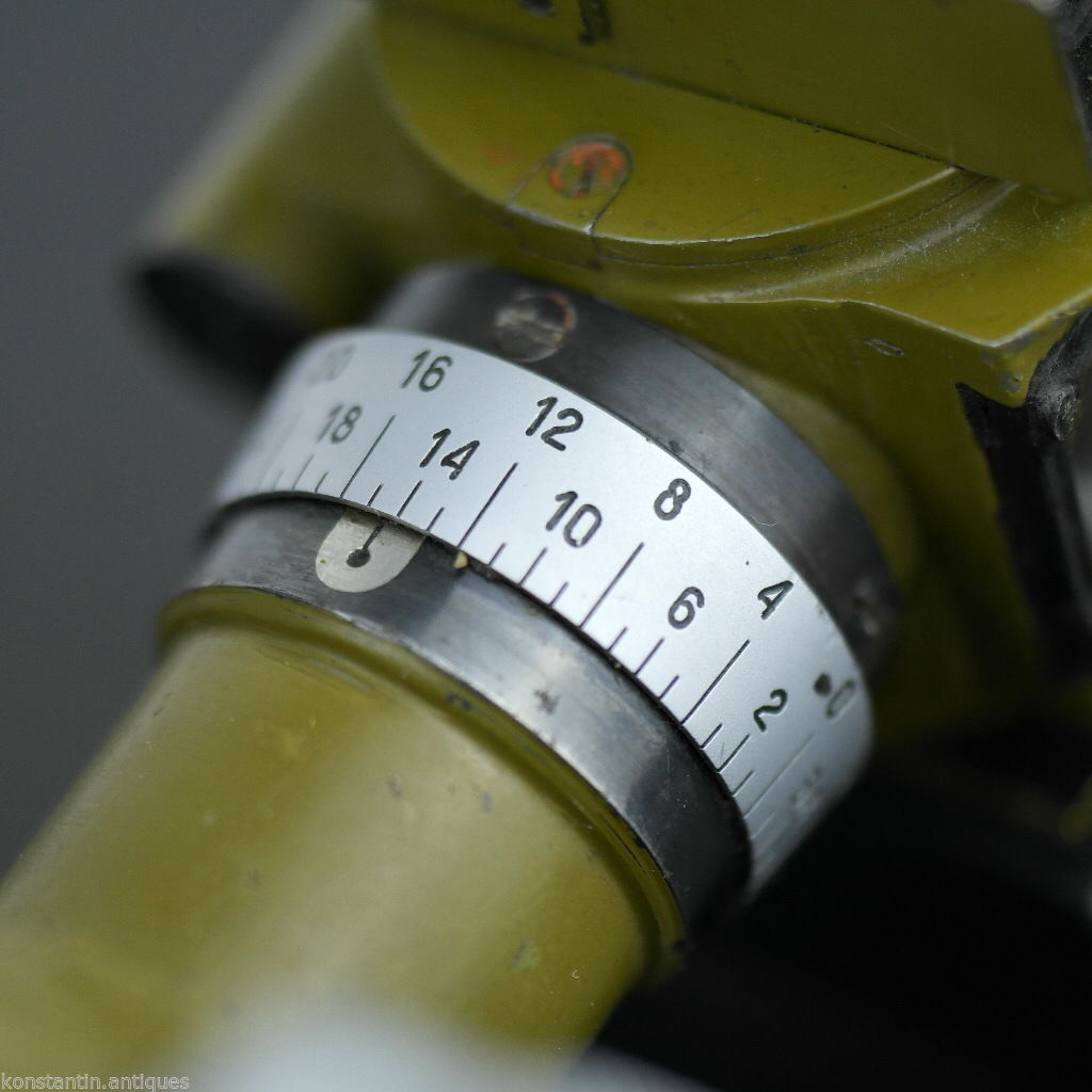 Guerra Fría Ruso La mira del arma del regimiento PG-1 Telescopio panorámico Museo de la URSS 