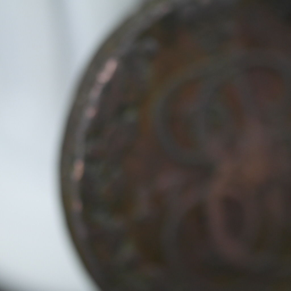 Antigua moneda de cobre de 1780 5 kopeks Imperio ruso Emperador Catalina II siglo XVIII