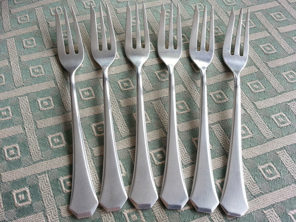 Antique WMF silver plated set of six forks top quality