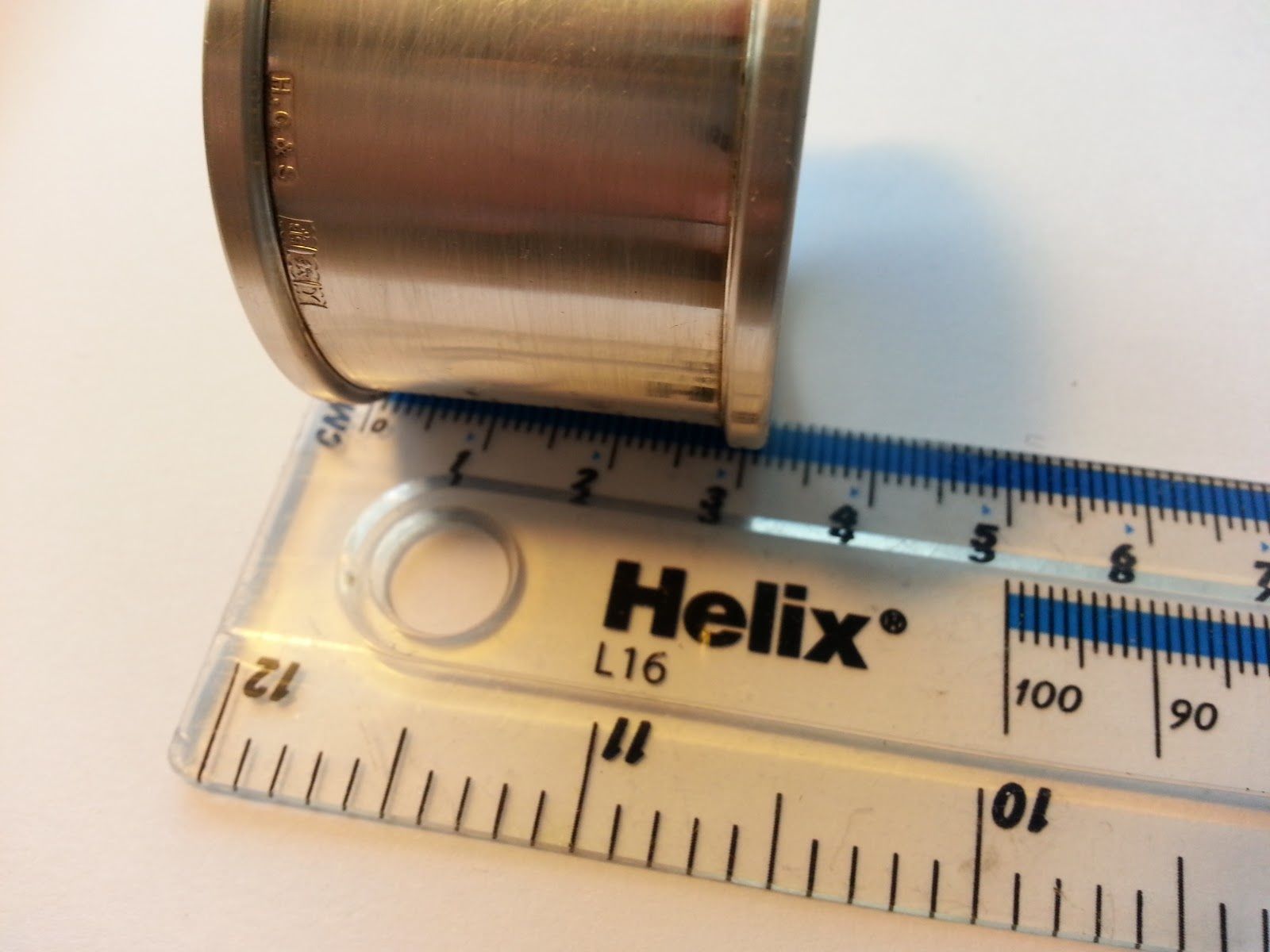 Vintage 1973 anillo de servilleta de plata maciza Birmingham Henry Griffiths &amp; Sons Regalo