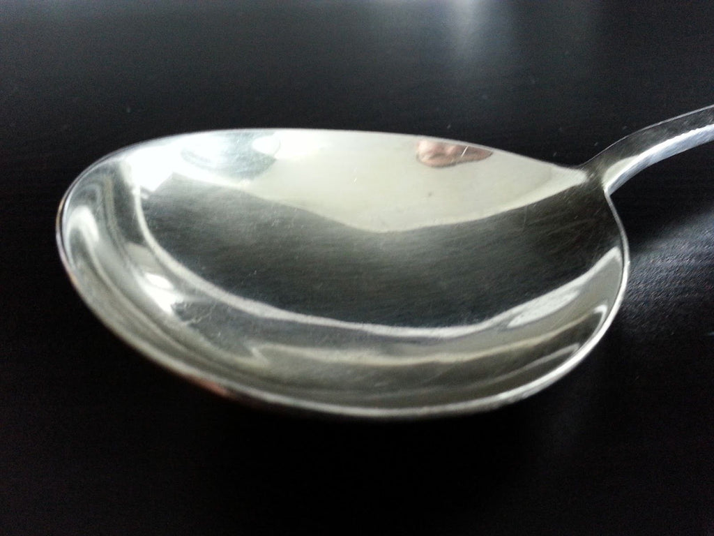 Cuchara antigua de plata de ley de 1932 de William Fearn London
