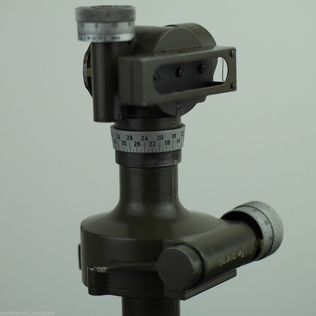 The regimental gun sight PG-1 Panoramic telescope USSR 1957