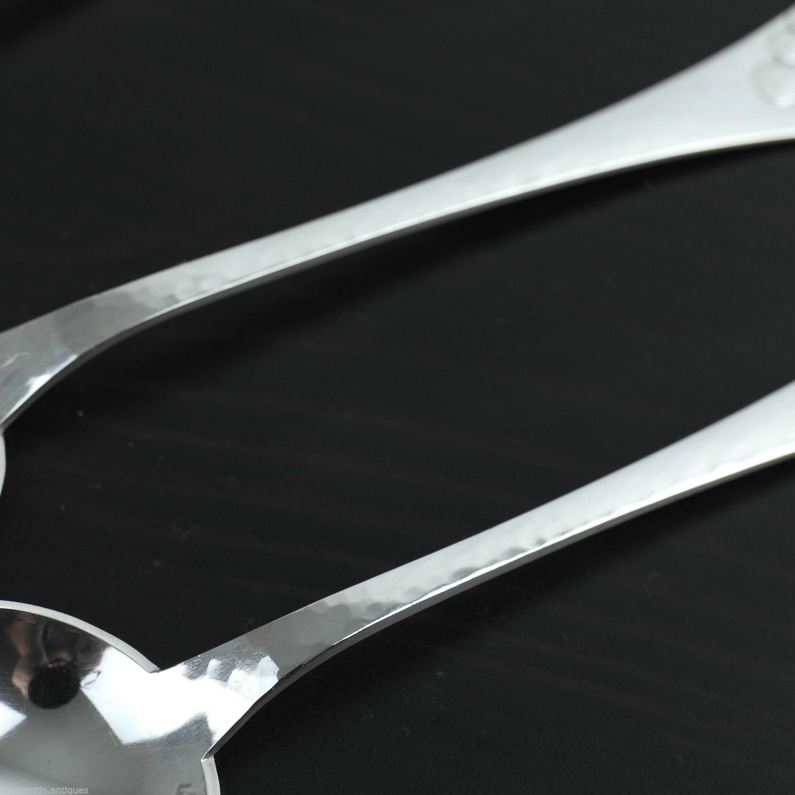 Antique Danish Sterling silver 1933 set of six spoons