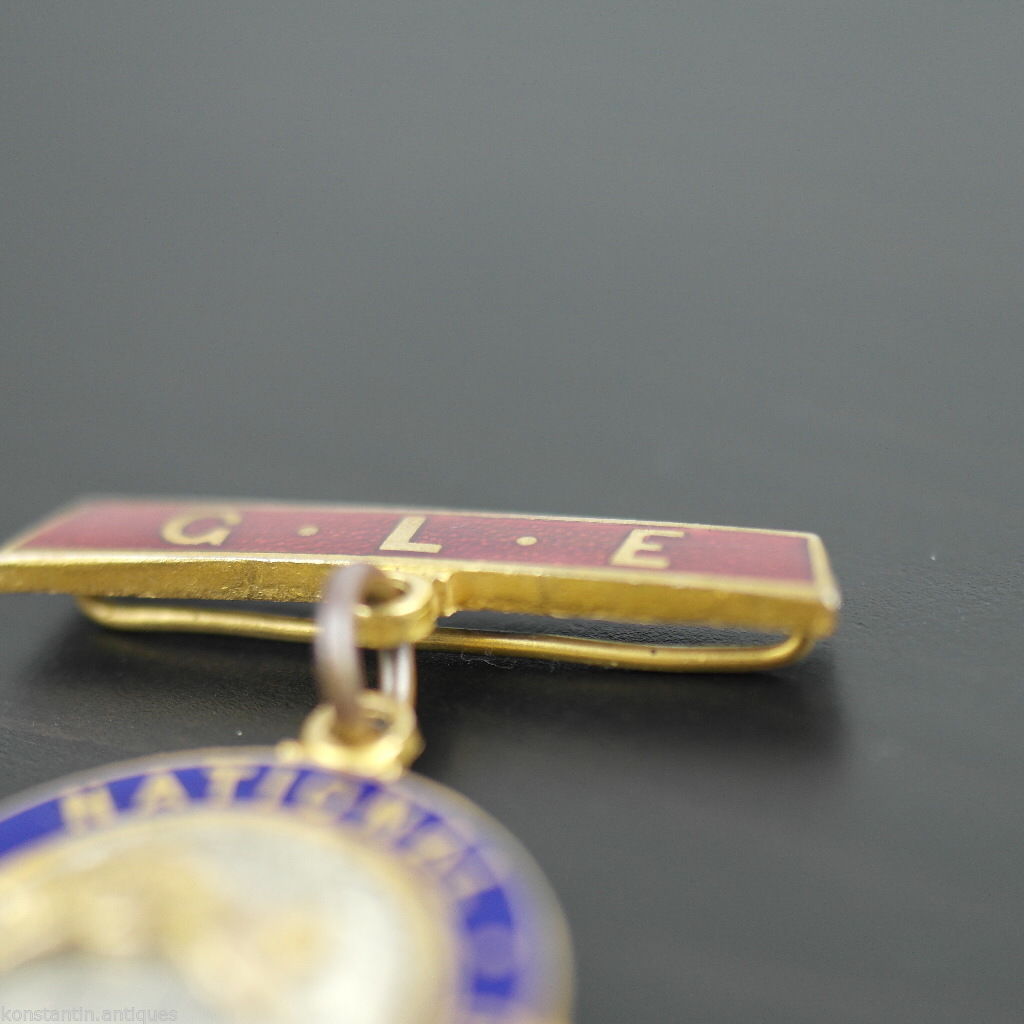 Emaille-Medaille *RAOB* GLE NATIONAL CONVALESCENT FUND tolles Geschenk
