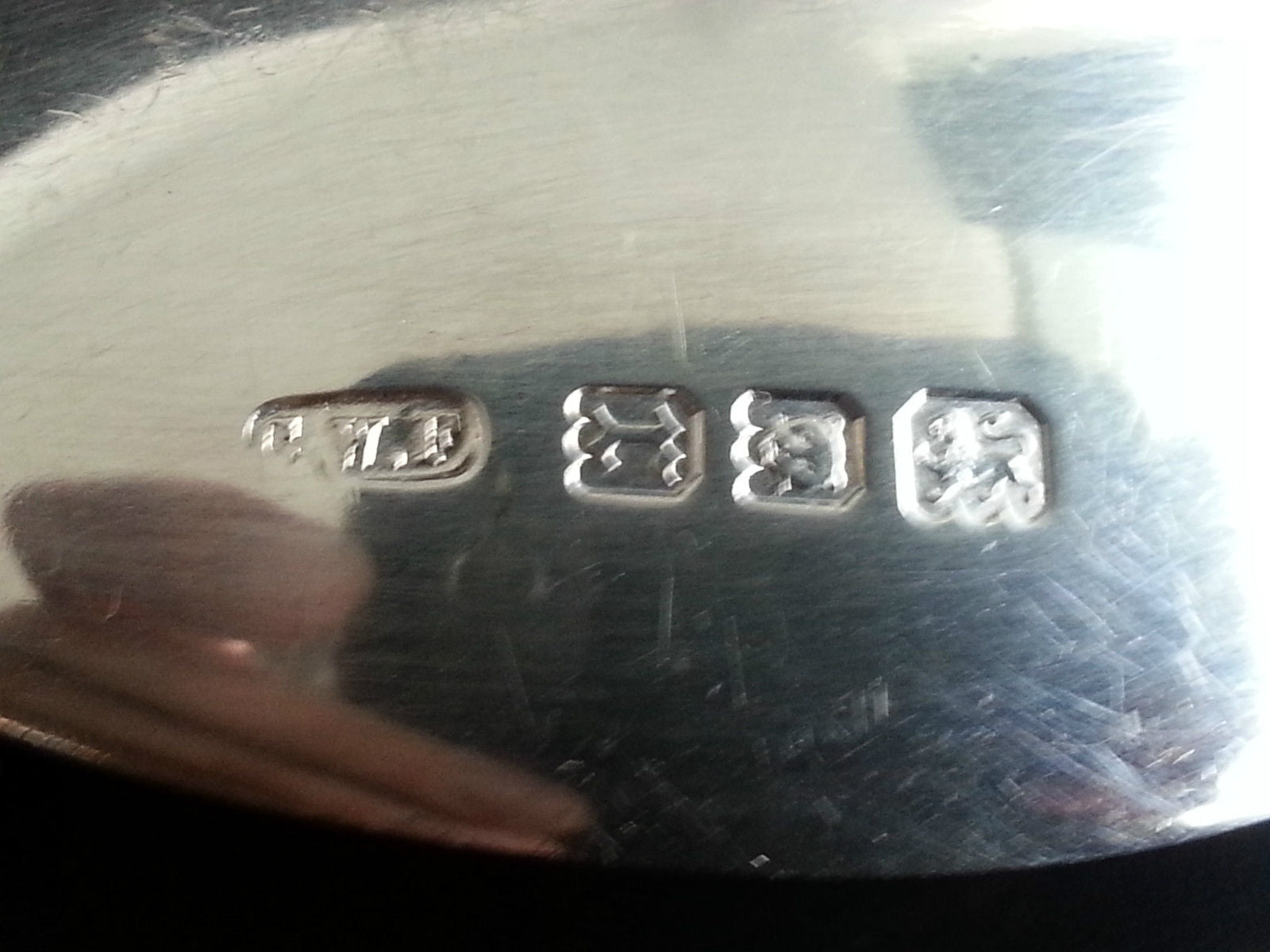 Cuchara antigua de plata de ley de 1932 de William Fearn London 