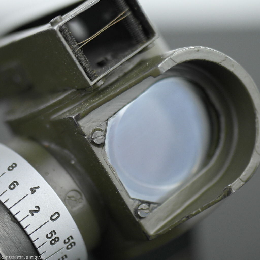 The regimental gun sight PG-1 Panoramic telescope USSR 1957