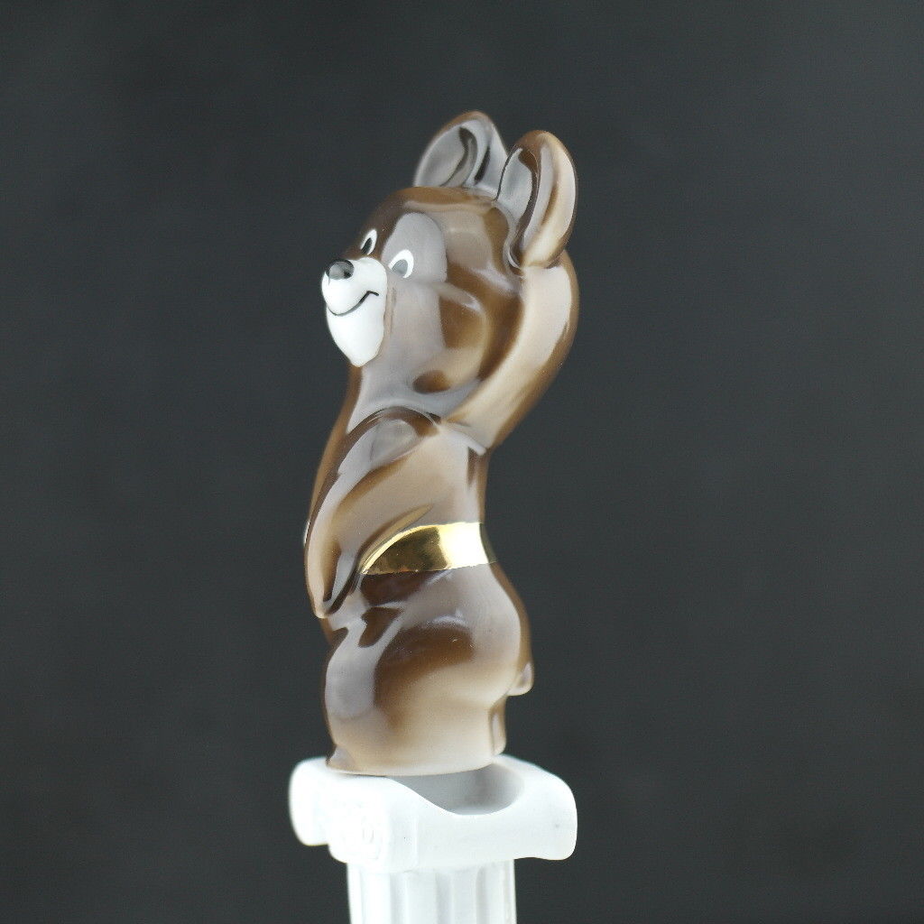 Vintage Moskau 1980 Olympische Spiele Symbol Bär Maskottchen UdSSR Dulevo Porzellan Geschenk