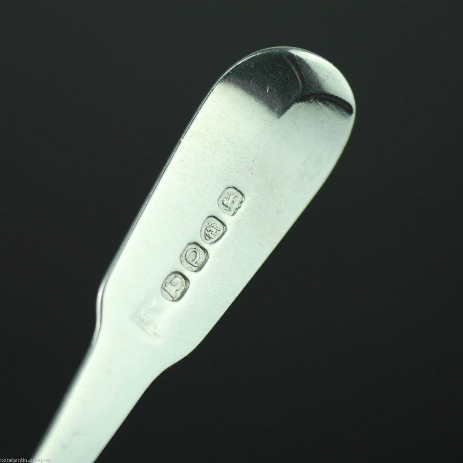 Antiker Tafellöffel aus Sterlingsilber von 1811, London P&amp;W Bateman British Empire