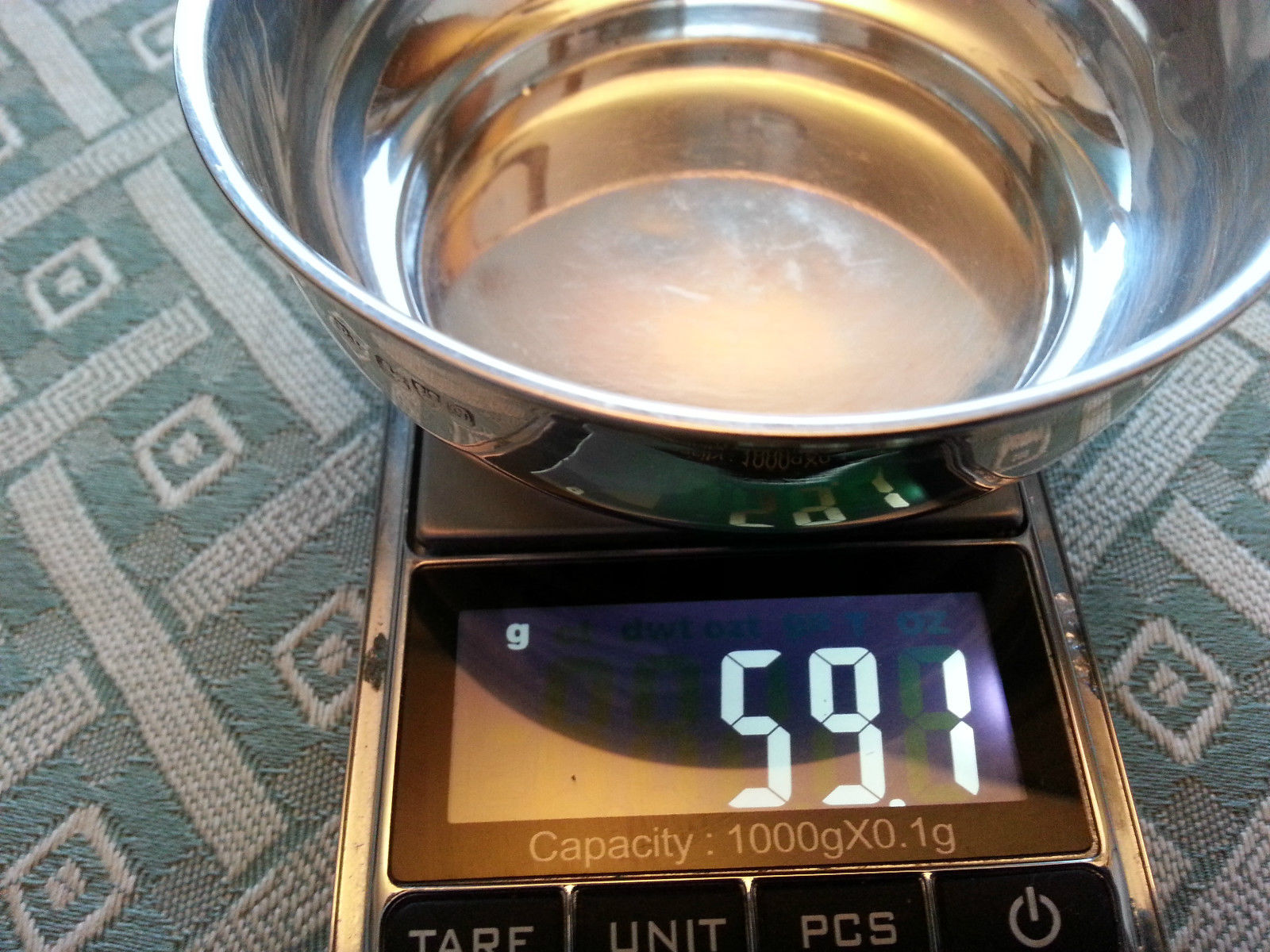 Antiguo cuenco de plata de ley de 1904 Imperio Británico Chester Robert Pringle and Sons