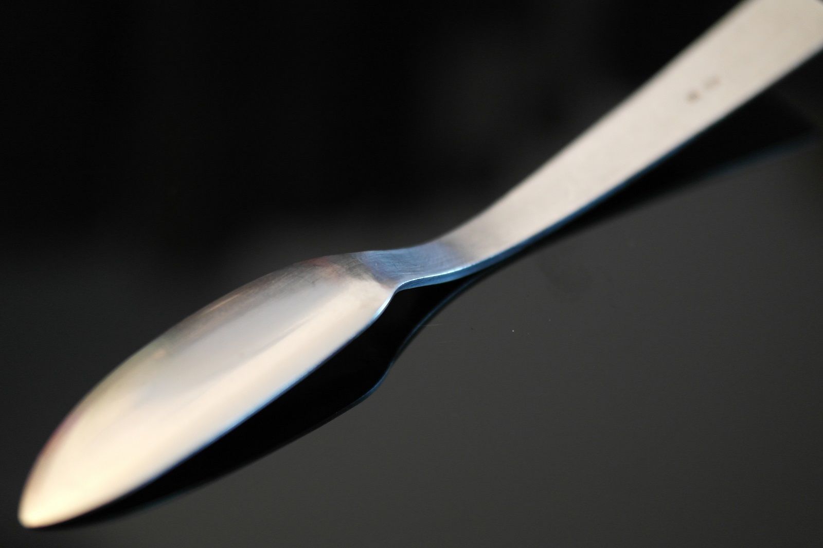 Vintage USSR enamel solid silver butter knife 88 э✰916