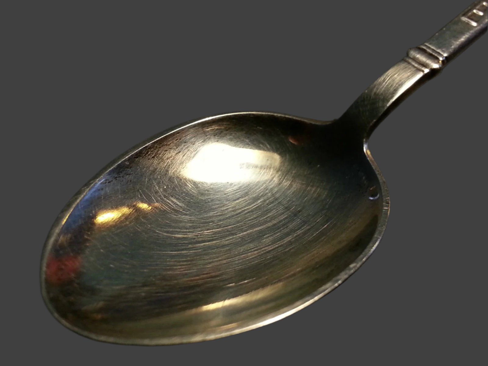 Cuchara esmaltada de plata de ley Anique Noruega de Aksel Holmes Norge