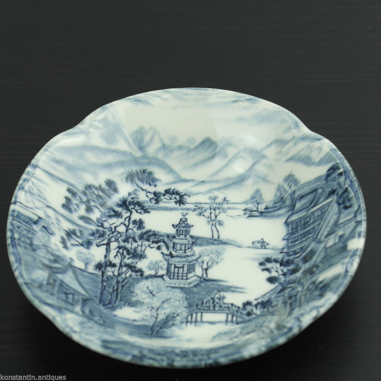 Vintage porcelain bowl Johnson Bros China Enchanted Garden