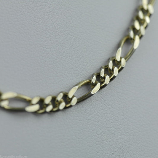 Vintage 450 mm sterling silver neck chain snake made in Italy 925