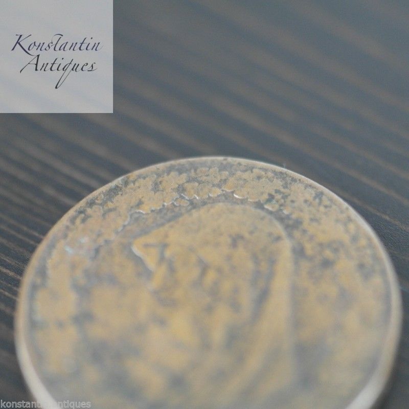 Antiguo 1787 Anglesey Penny Token Imperio Británico 18thC