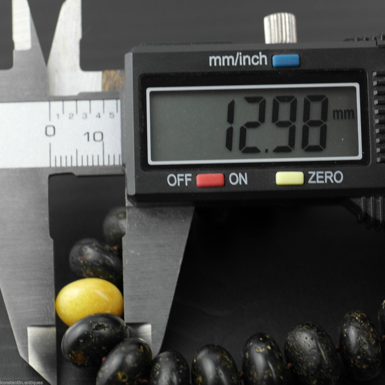 Genuine Baltic Amber stones beads necklace White egg yolk earth blood