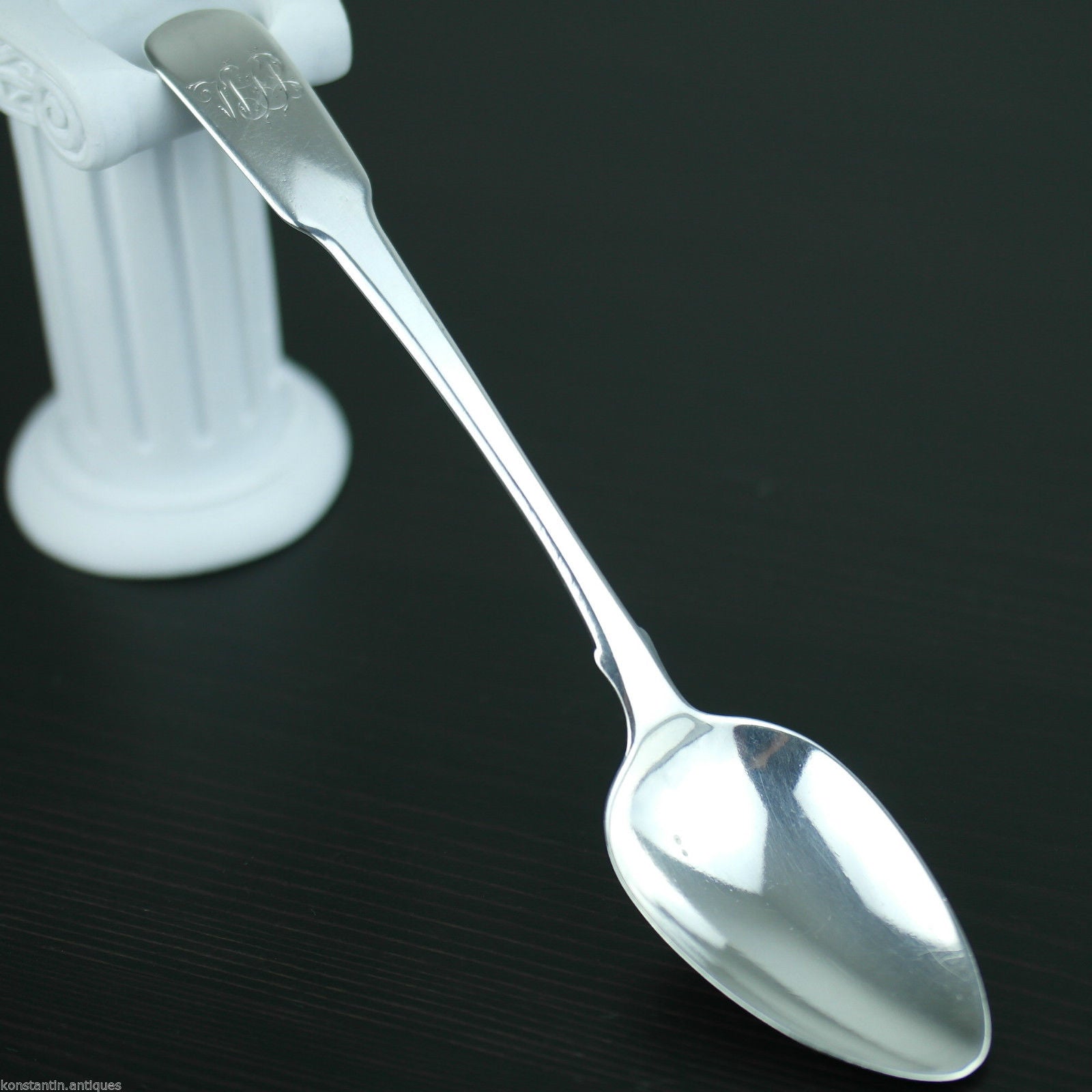 Antiker Tafellöffel aus Sterlingsilber von 1811, London P&amp;W Bateman British Empire