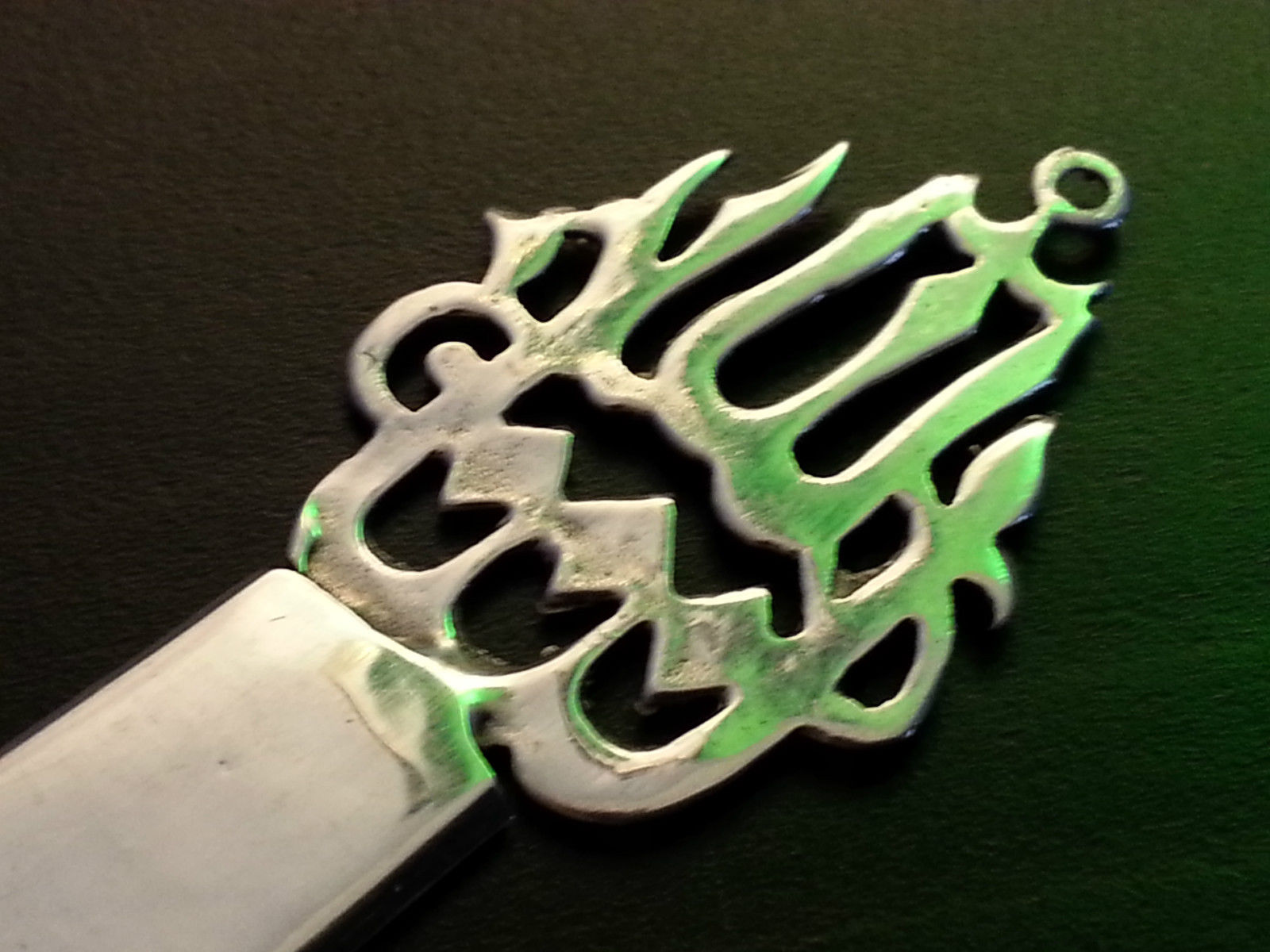 Antiker Seitenwender aus Sterlingsilber aus dem Nahen Osten 925 MK