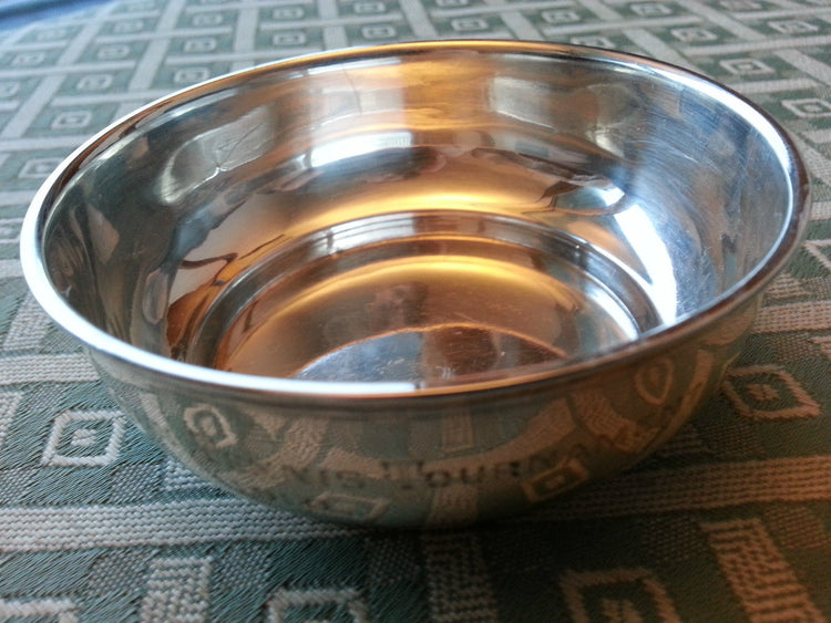 Antique 1904 sterling silver bowl British Empire Chester Robert Pringle and Sons
