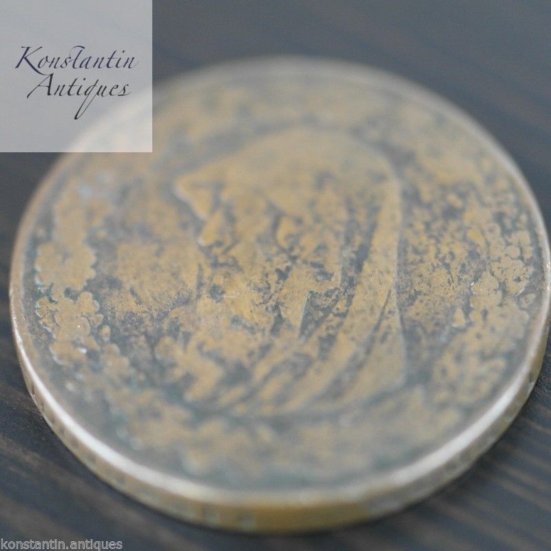 Antiguo 1787 Anglesey Penny Token Imperio Británico 18thC