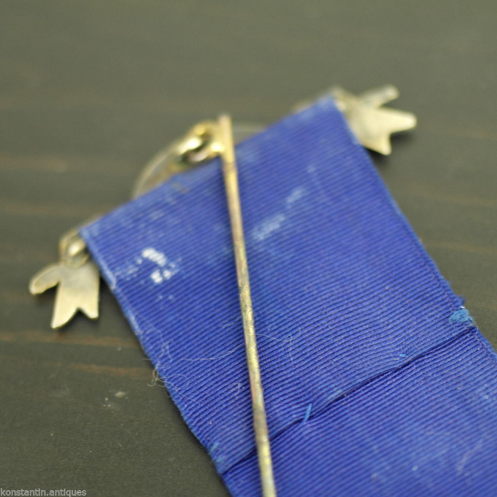 Antigua Medalla de plata maciza de 1938 RAOB Justicia Verdad Filantropía 2243