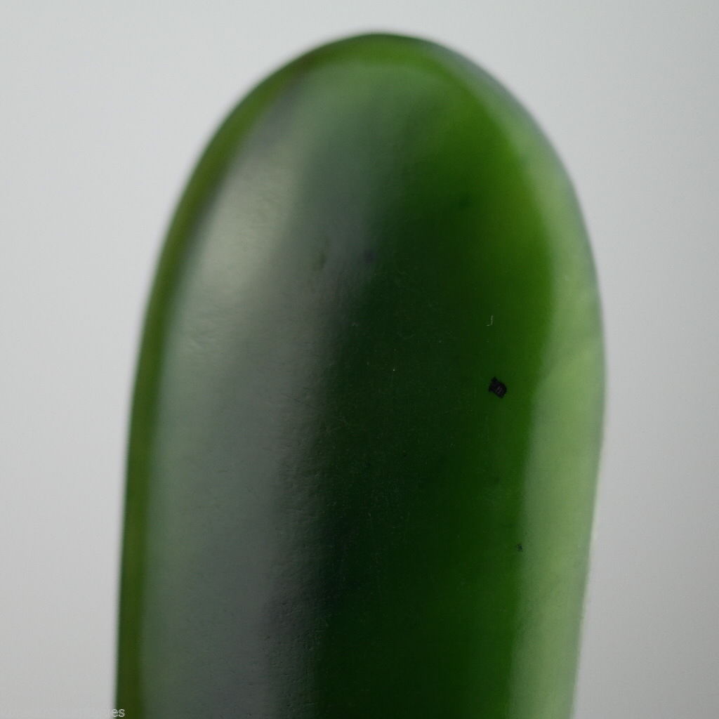 Antique 1905 solid silver letter opener with Nephrite handle London Edwardian