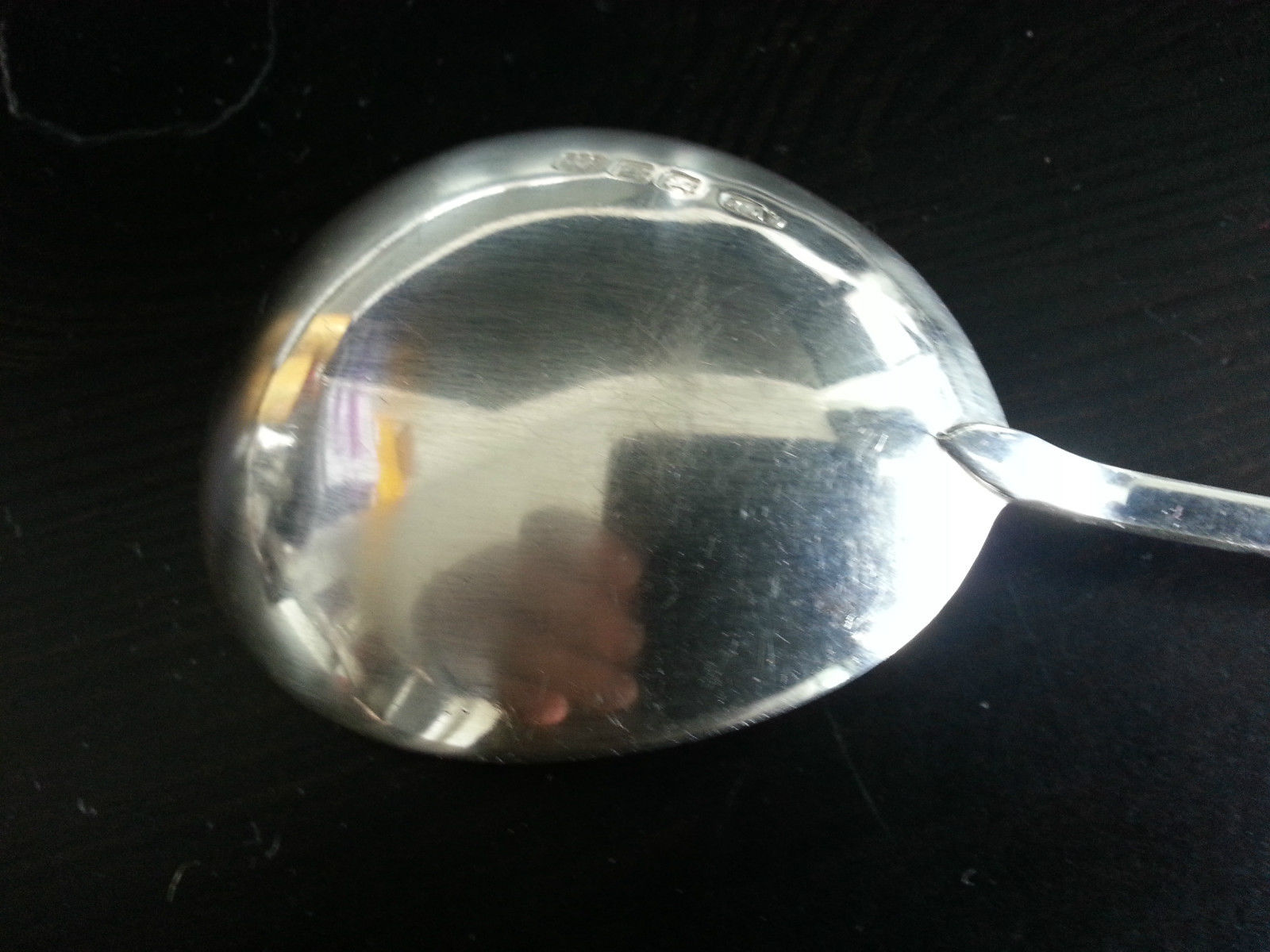 Cuchara antigua de plata de ley de 1932 de William Fearn London 