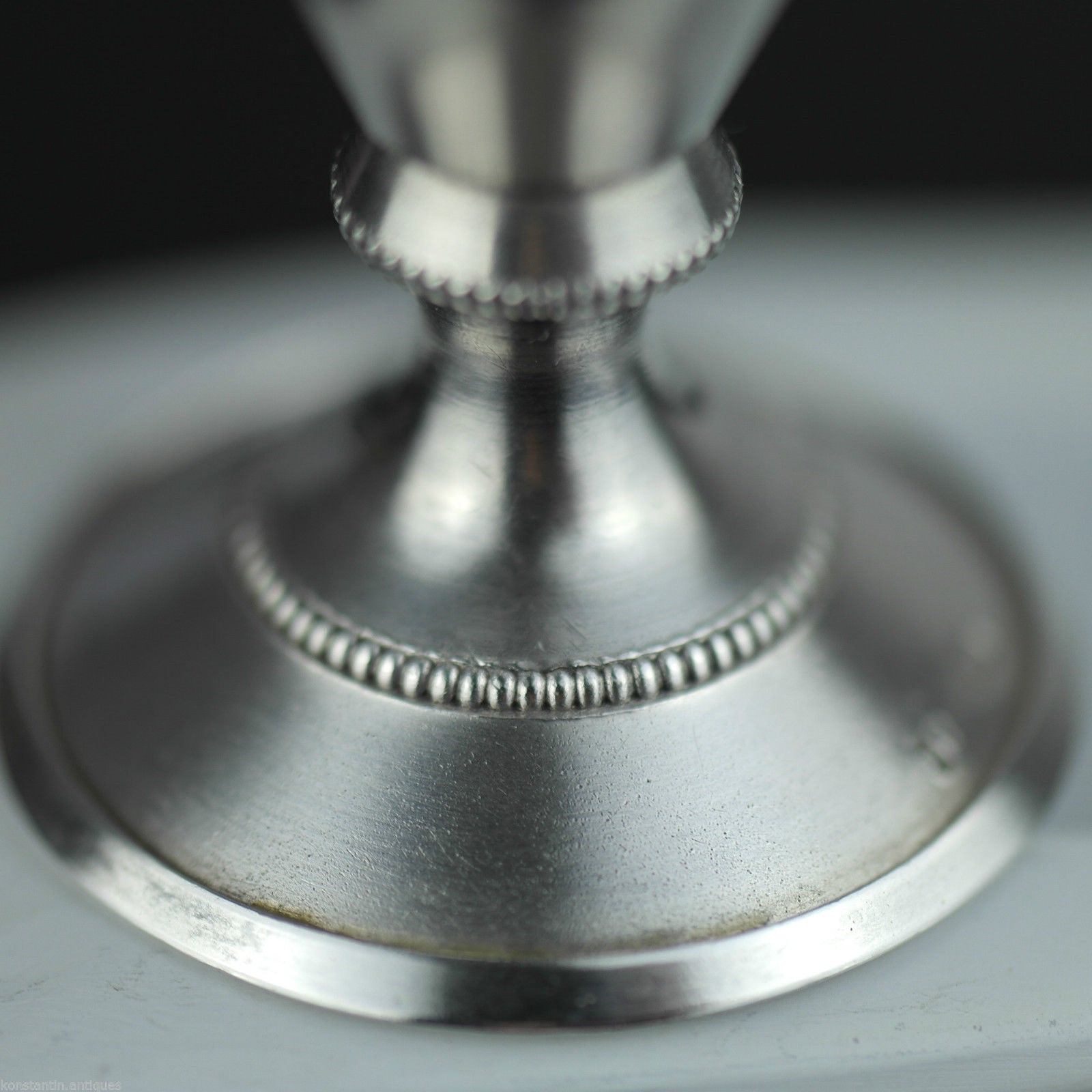 Antique style 20thC solid silver gold plated cup Estonia USSR