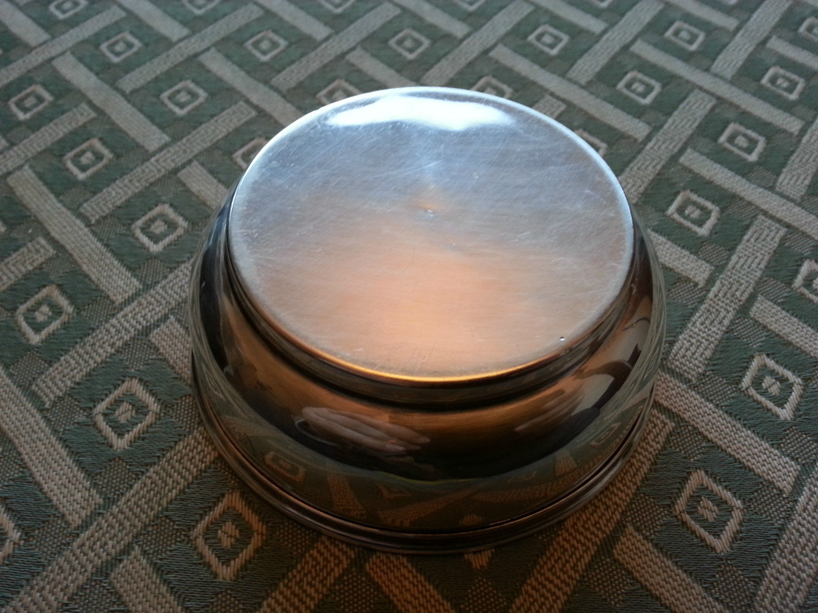 Antique 1904 sterling silver bowl British Empire Chester Robert Pringle and Sons