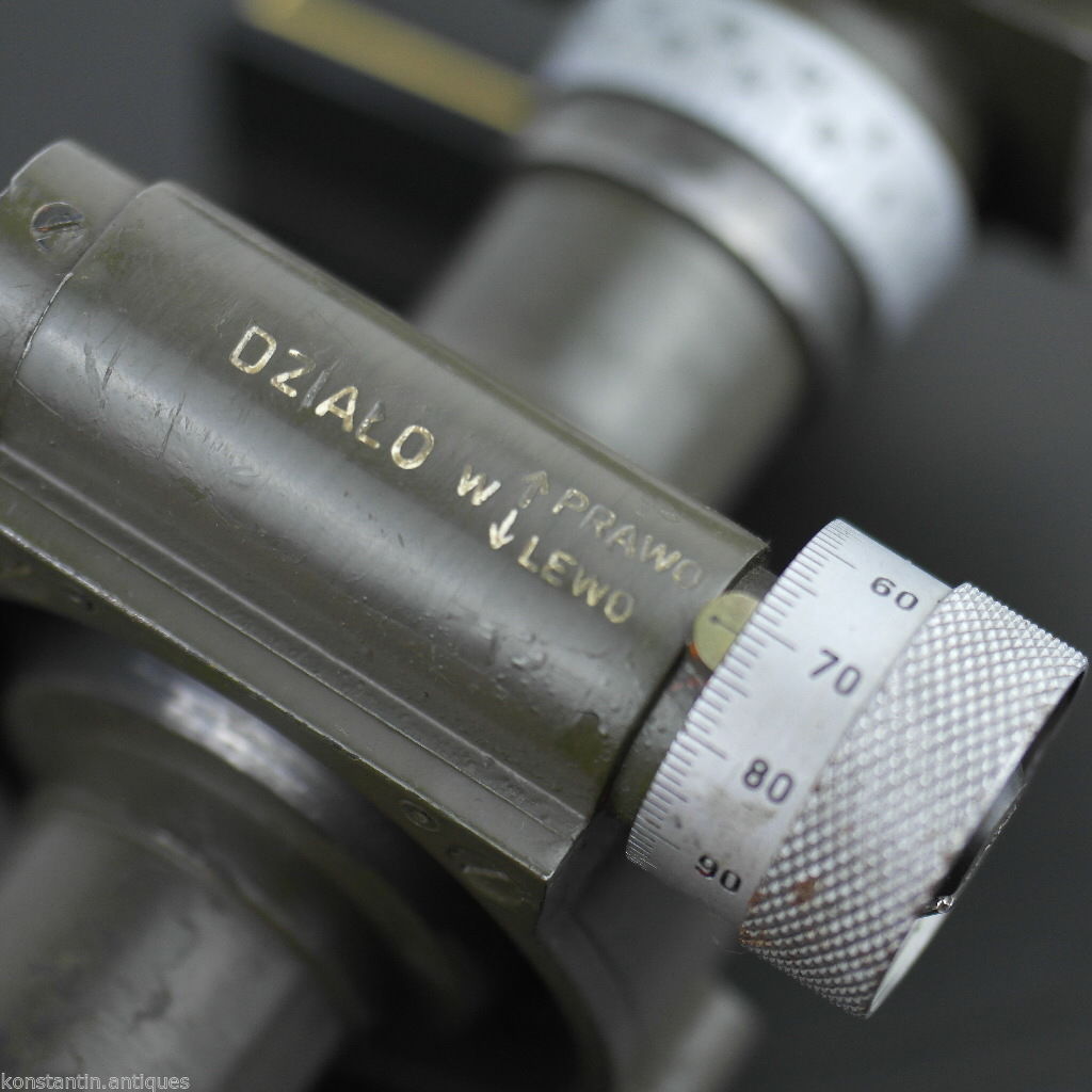 La mira del regimiento PG-1 Telescopio panorámico URSS 1957 