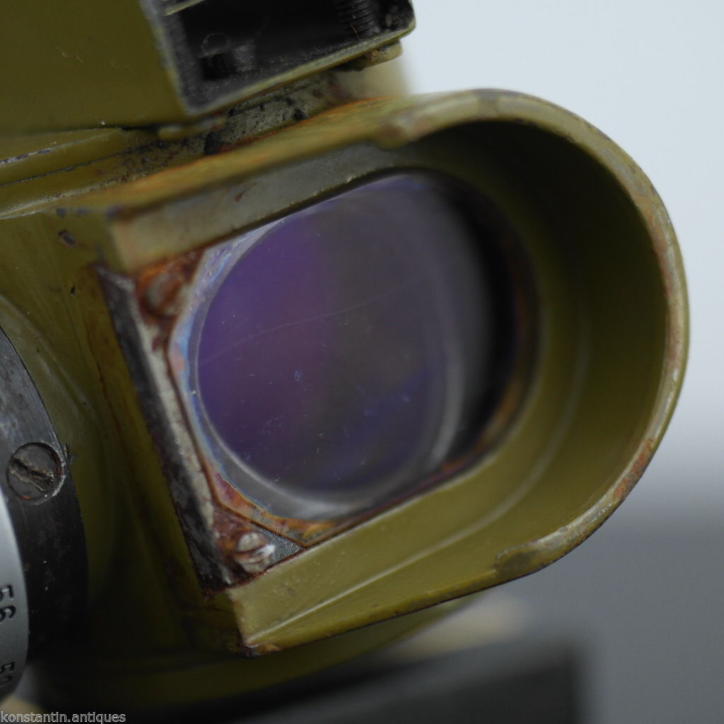 La mira del regimiento PG-1 Telescopio panorámico URSS 1959 Pacto de Varsovia ruso 