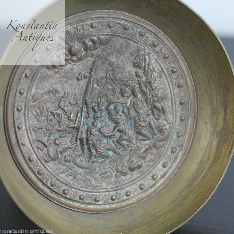 Antique French tazza cup statue Neo Classical