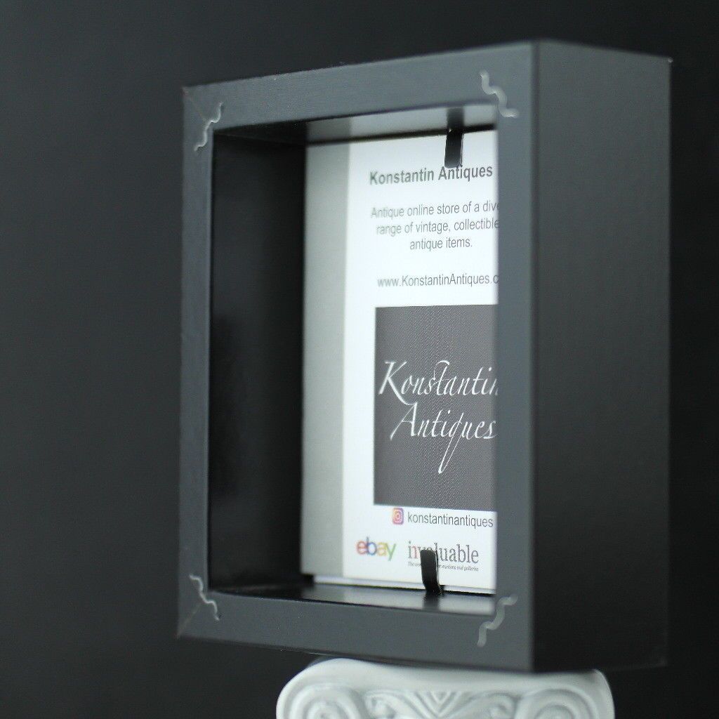 Original USSR match print poster framed with a unique message