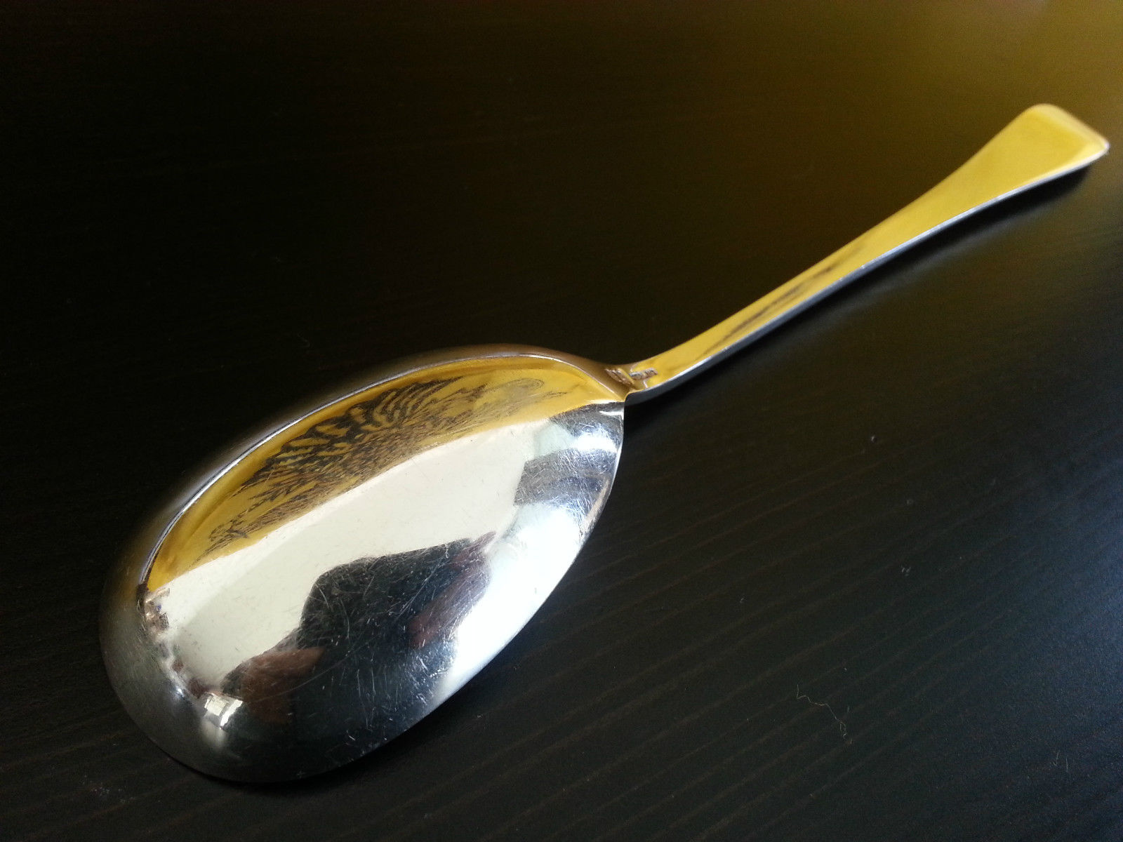 Cuchara de café con leche de plata de ley antigua CONCORD SILVERSMITHS