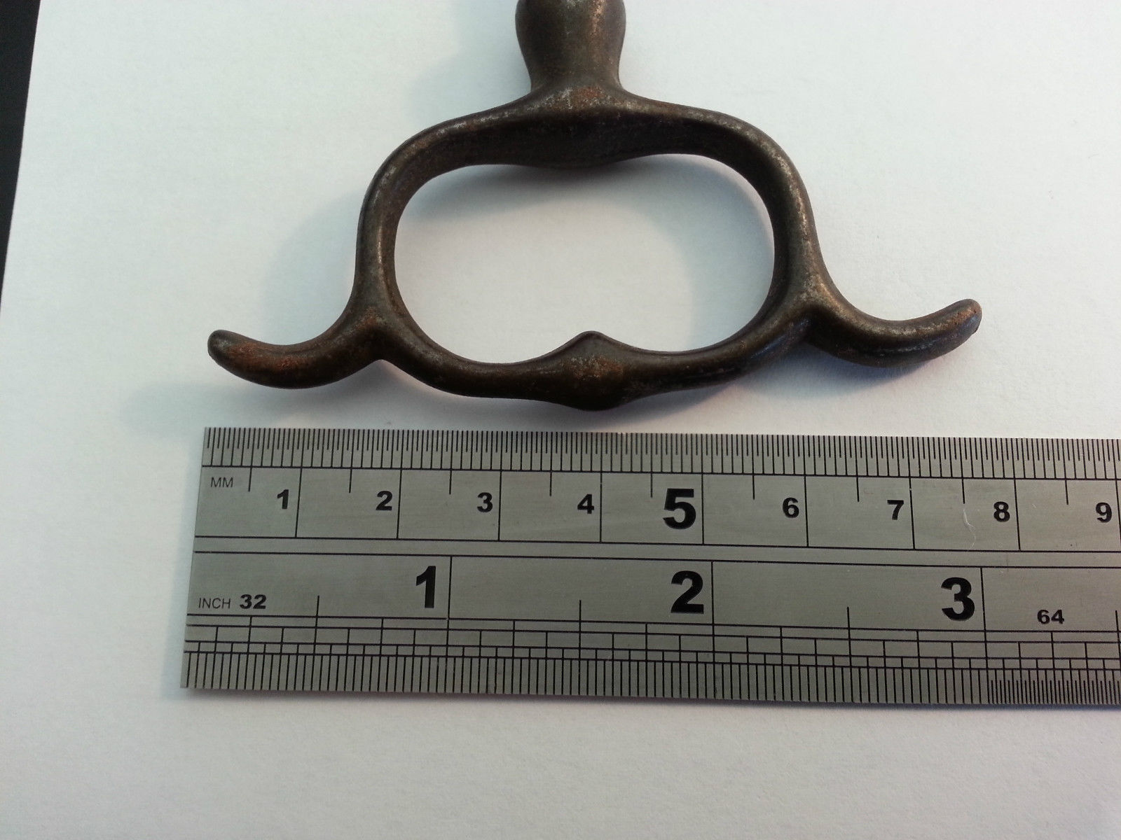 Antique solid metal vine bottle opener great gift Art Nouveau British Empire