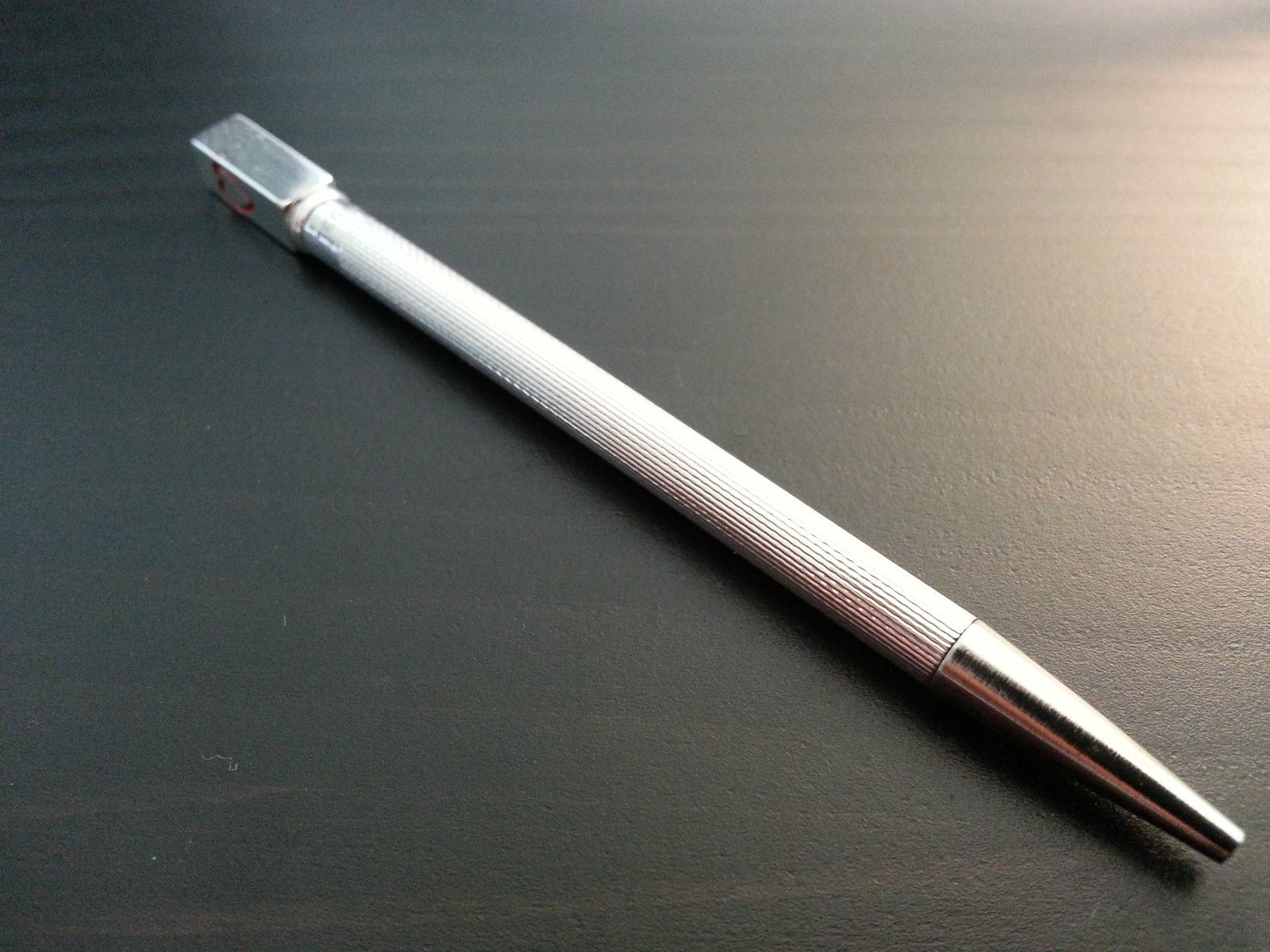 Vintage solid silver propelling pencil Hearts Sterling USA America great gift