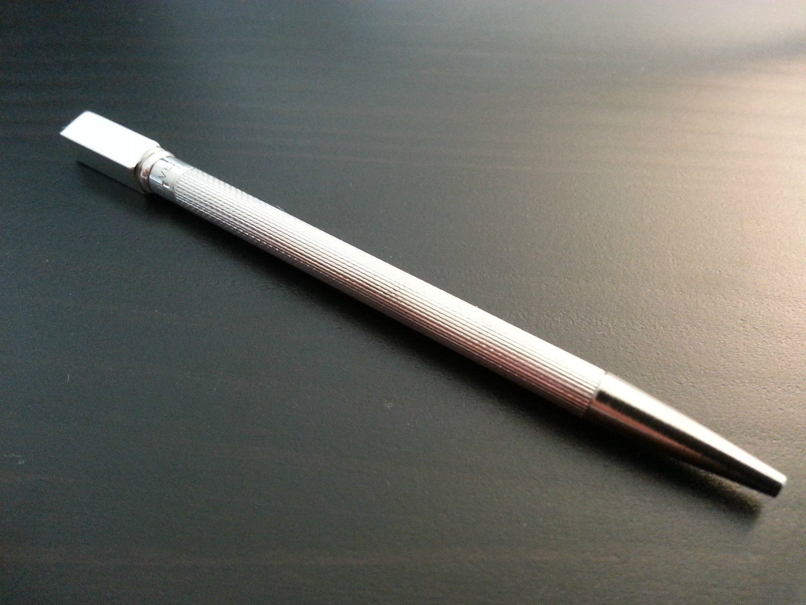 Vintage solid silver propelling pencil Hearts Sterling USA America great gift