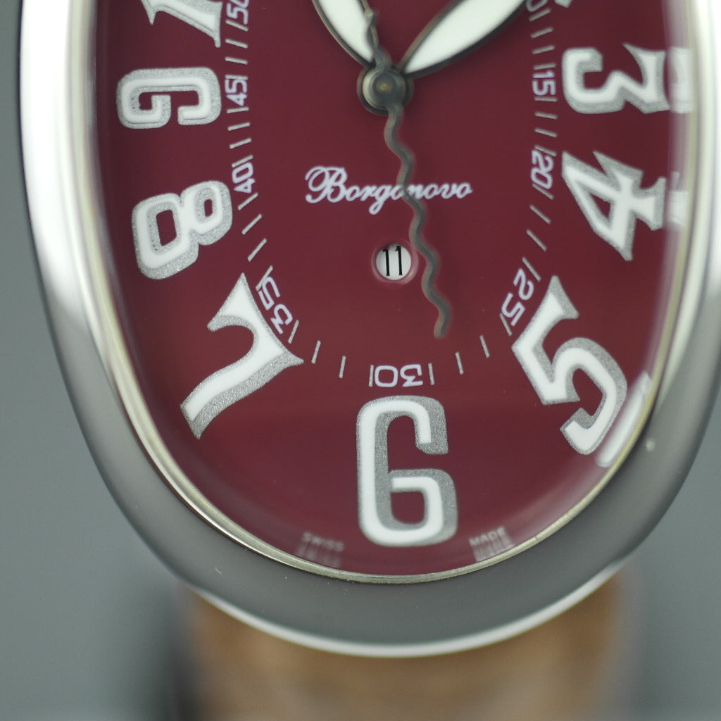 Giorgio Grimoldi Milano Burgundy Borgonovo SM Automatic Ladies wristwatch