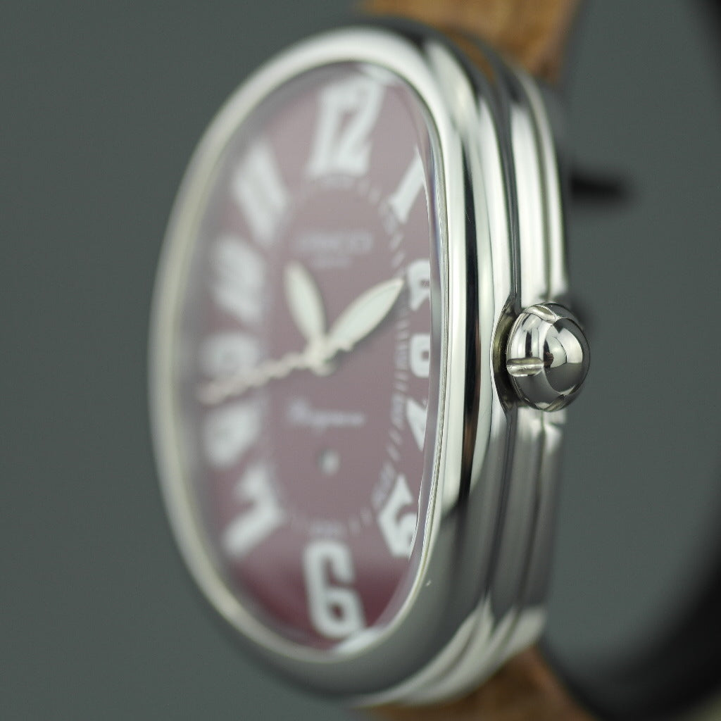 Giorgio Grimoldi Milano Burgundy Borgonovo SM Automatic Ladies wristwatch