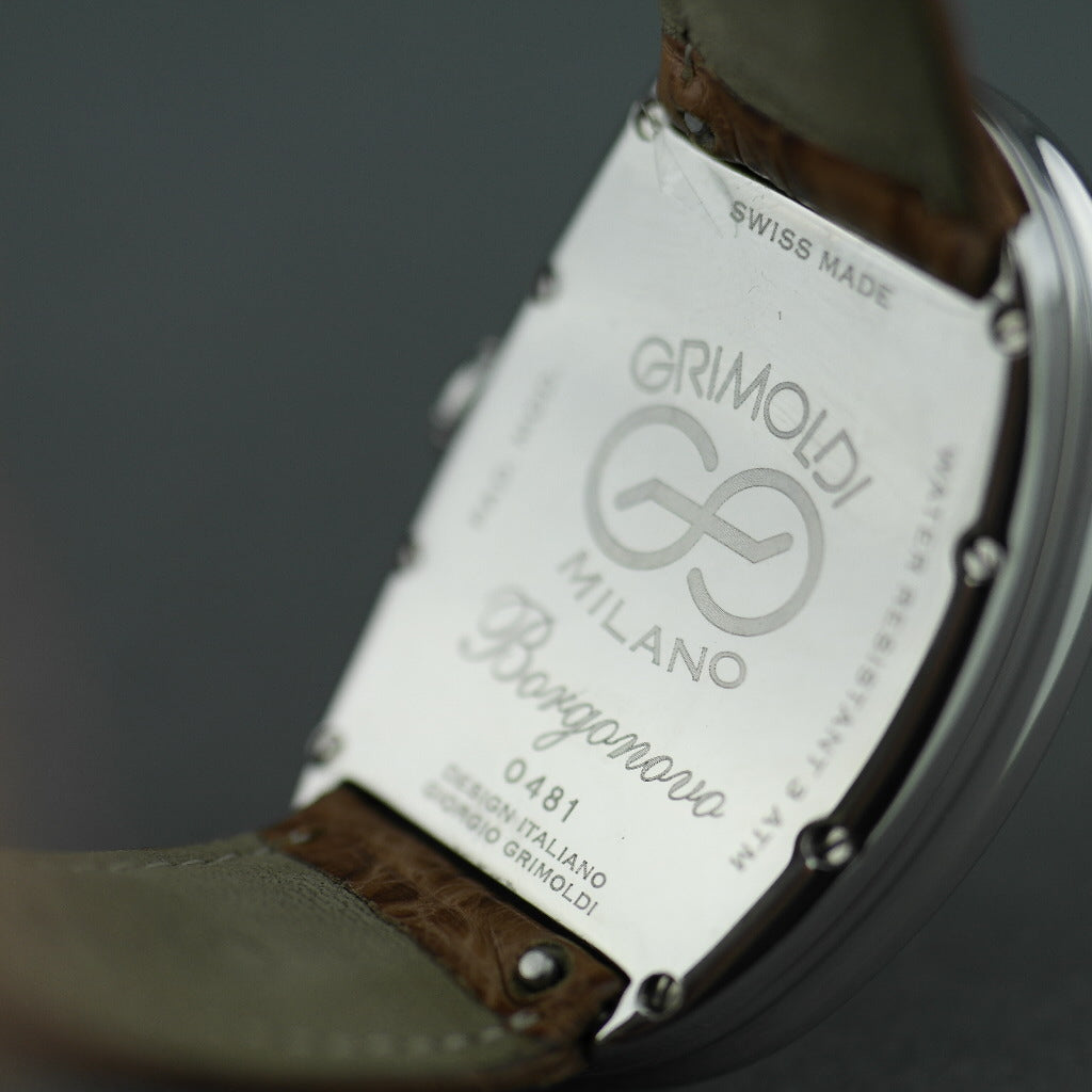 Giorgio Grimoldi Milano Burgundy Borgonovo SM Automatic Ladies wristwatch