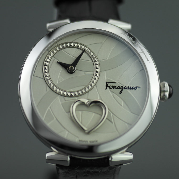 Salvatore Ferragamo Cuore Swiss made wrist watch with Pulsing Heart