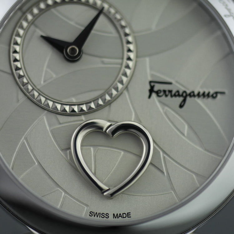 Salvatore Ferragamo Cuore Swiss made wrist watch with Pulsing Heart