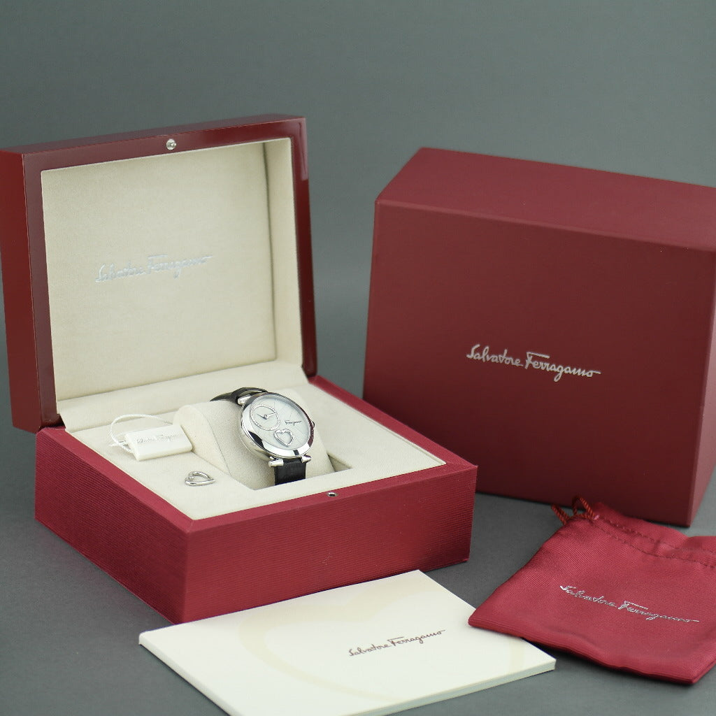 Salvatore Ferragamo Cuore Swiss made wrist watch with Pulsing Heart
