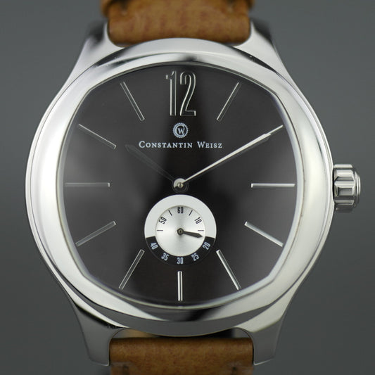 Constantin Weisz Limited Edition Classic Mechanical wrist watch with black Sun brushed dial
