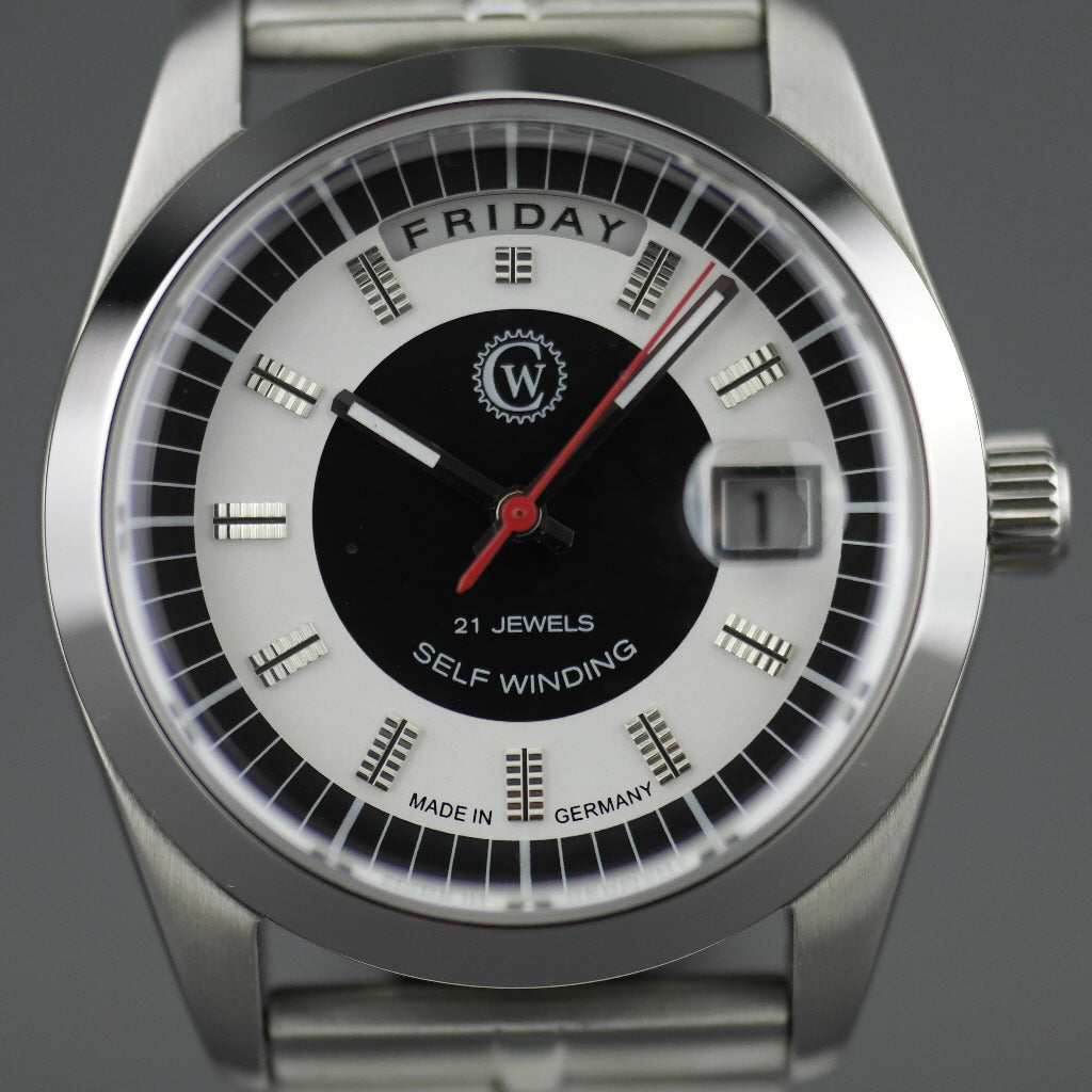 Constantin Weisz Limited Edition Automatic wristwatch 21 jewels stainless steel bracelet