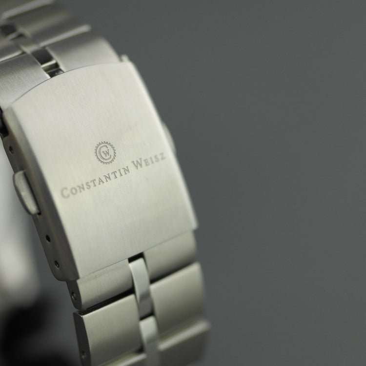 Constantin Weisz Edición Limitada Reloj de pulsera automático 21 joyas brazalete de acero inoxidable